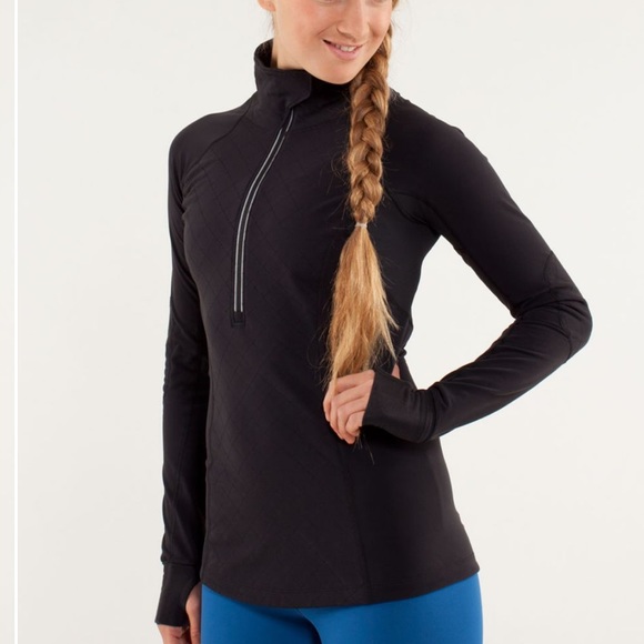 lululemon athletica Tops - Lululemon Run Toasty Tech Pullover